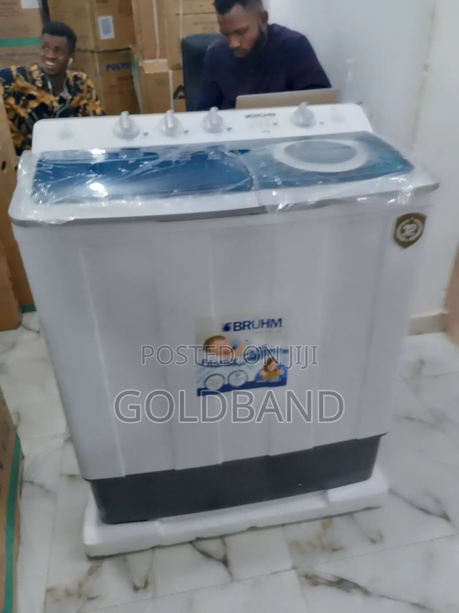 New Unique 11kg Bruhm Washing Machine "Bwt-110h"