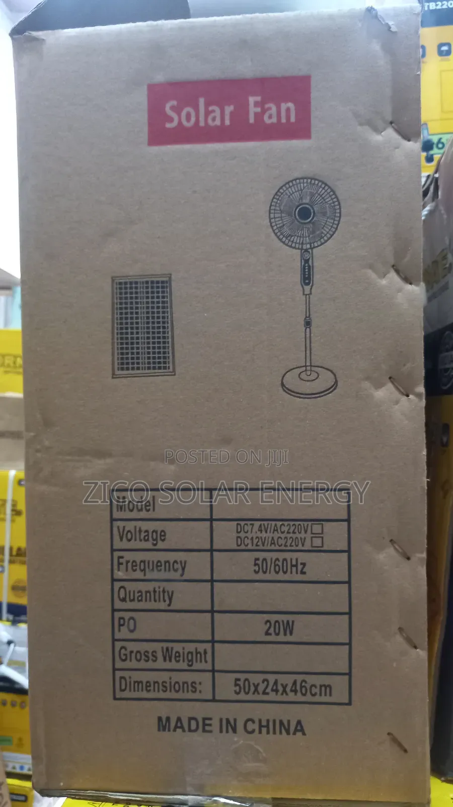 Solar Fan 16 Inches