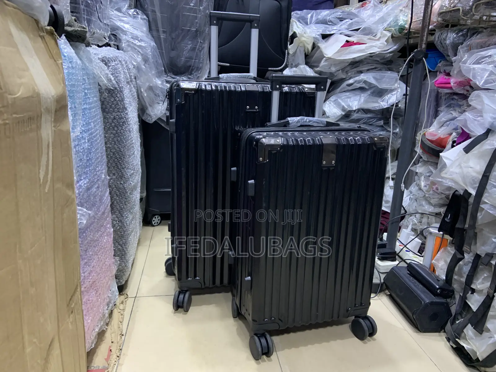 2n1 Quality Plastic Travel Luggage