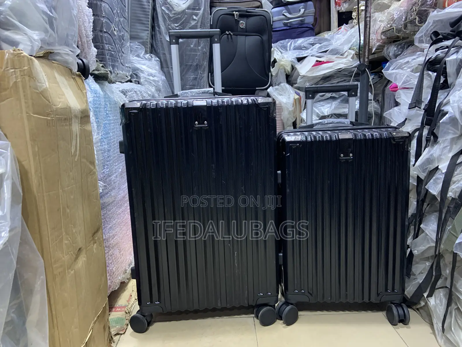 2n1 Quality Plastic Travel Luggage