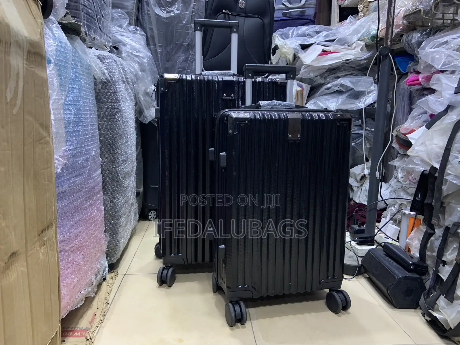 2n1 Quality Plastic Travel Luggage