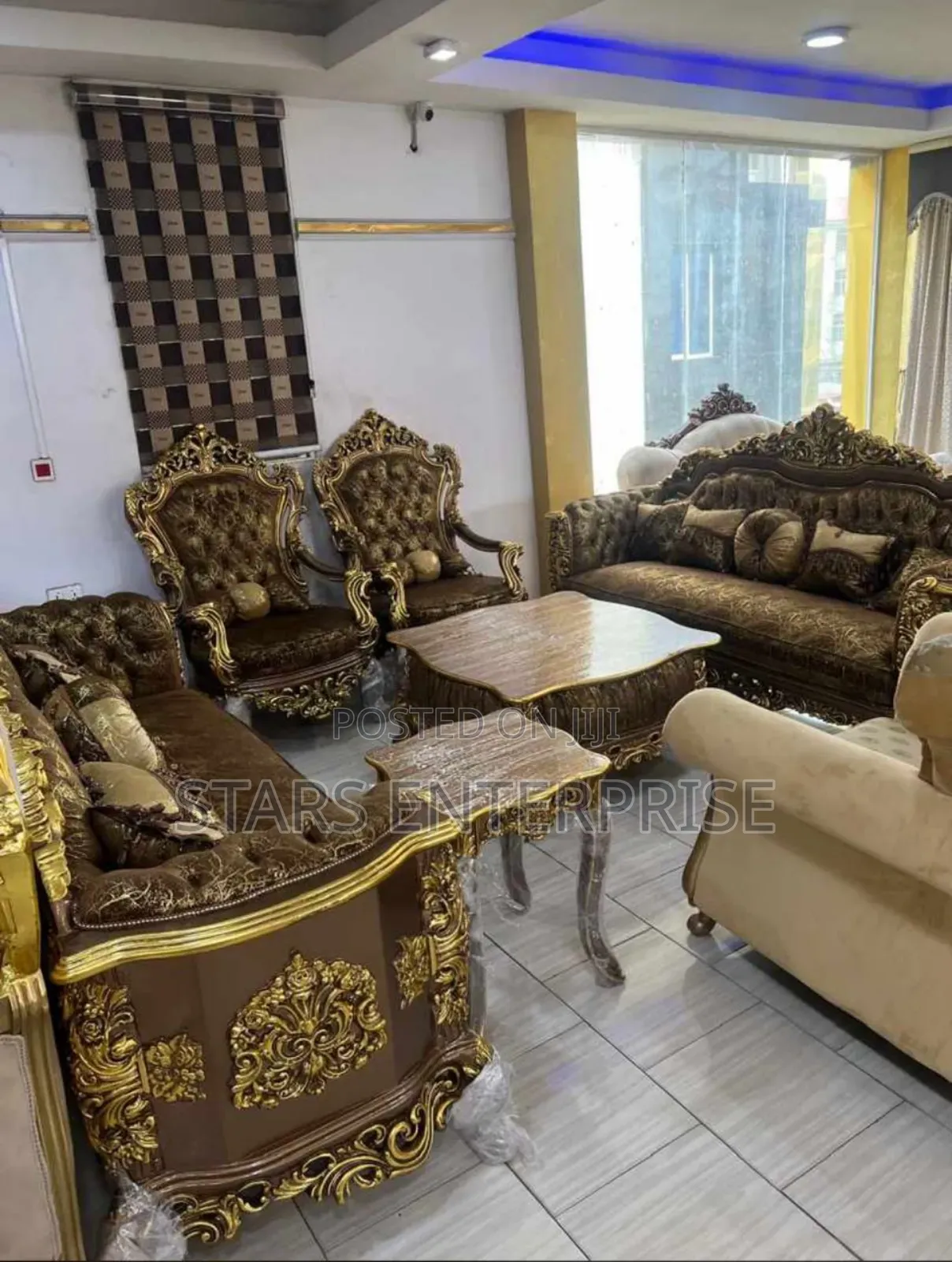 8 Seater Egyptian Royal Sofa