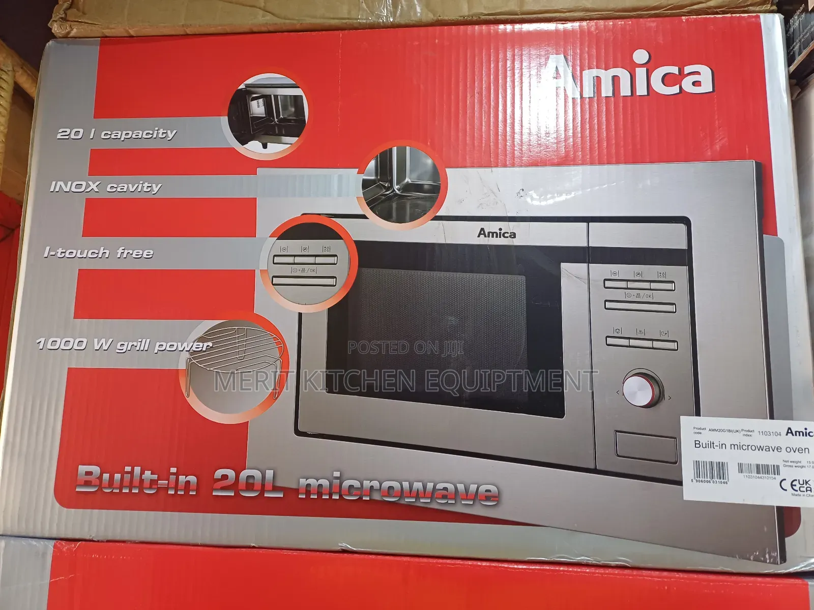 20litera Amica Inbult Microwave