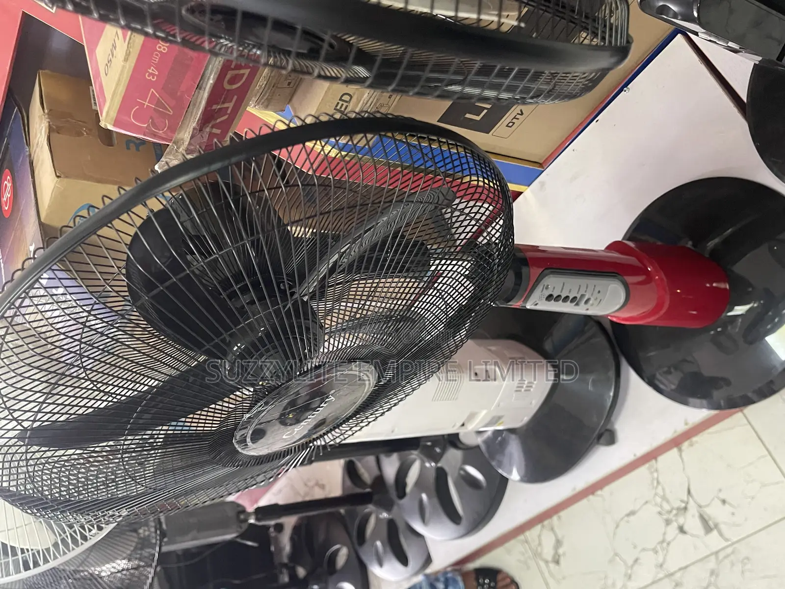 Century Rechargeable Standing Fan 18 Inches