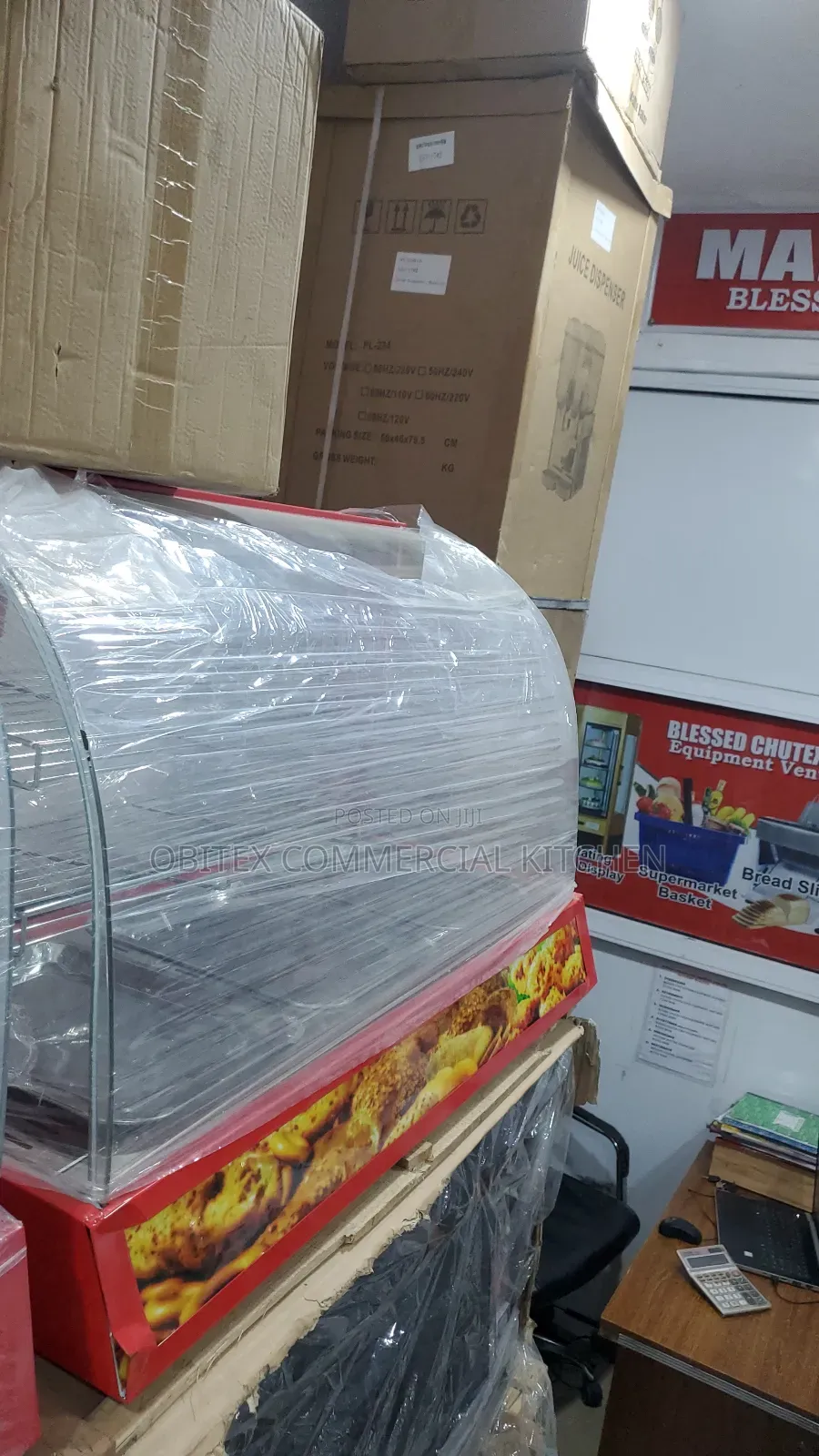 Imported Electric Snacks Display Warmer Up and Down Servers