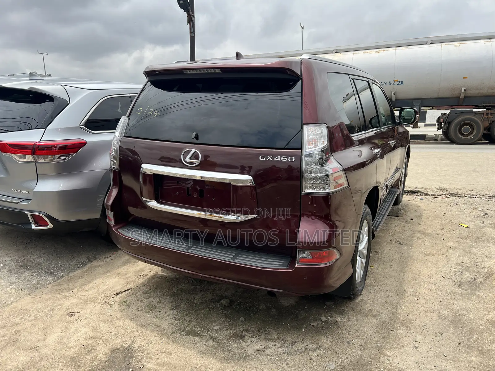 Lexus GX 2017 Burgundy
