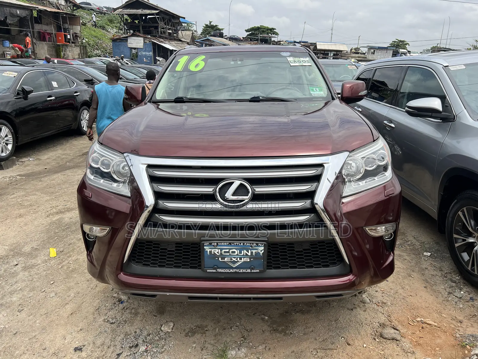 Lexus GX 2017 Burgundy
