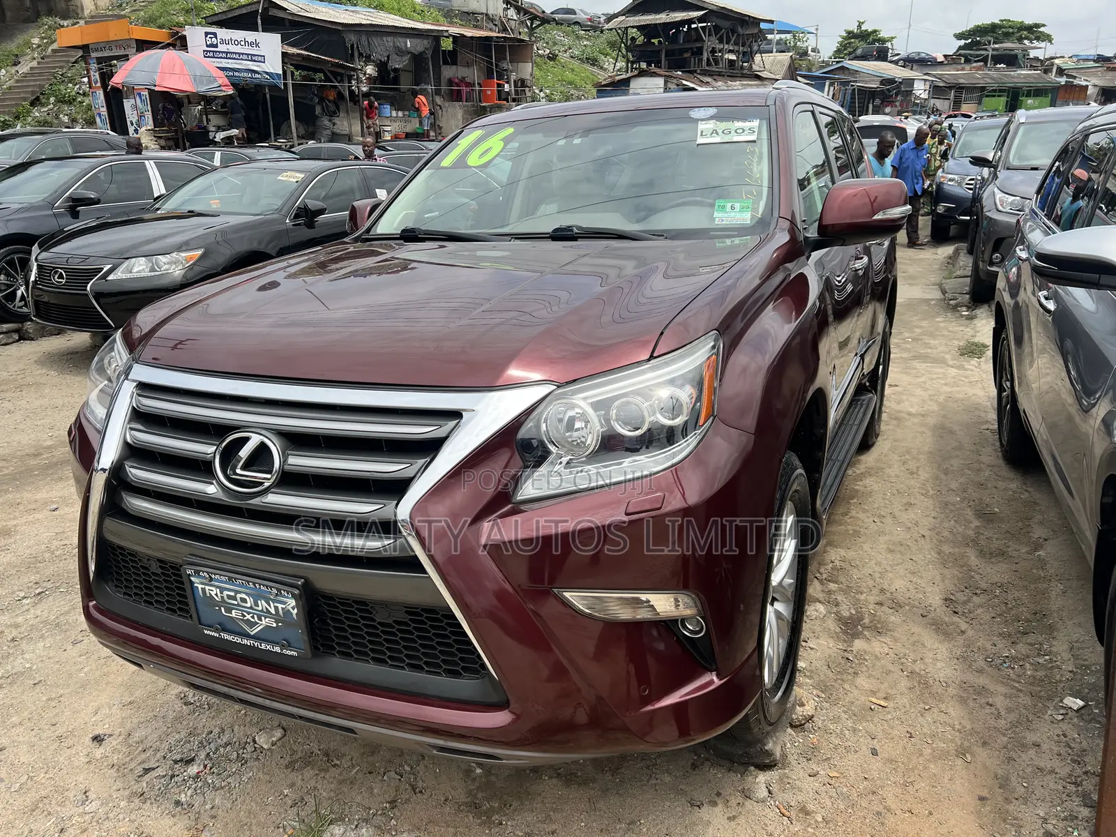 Lexus GX 2017 Burgundy