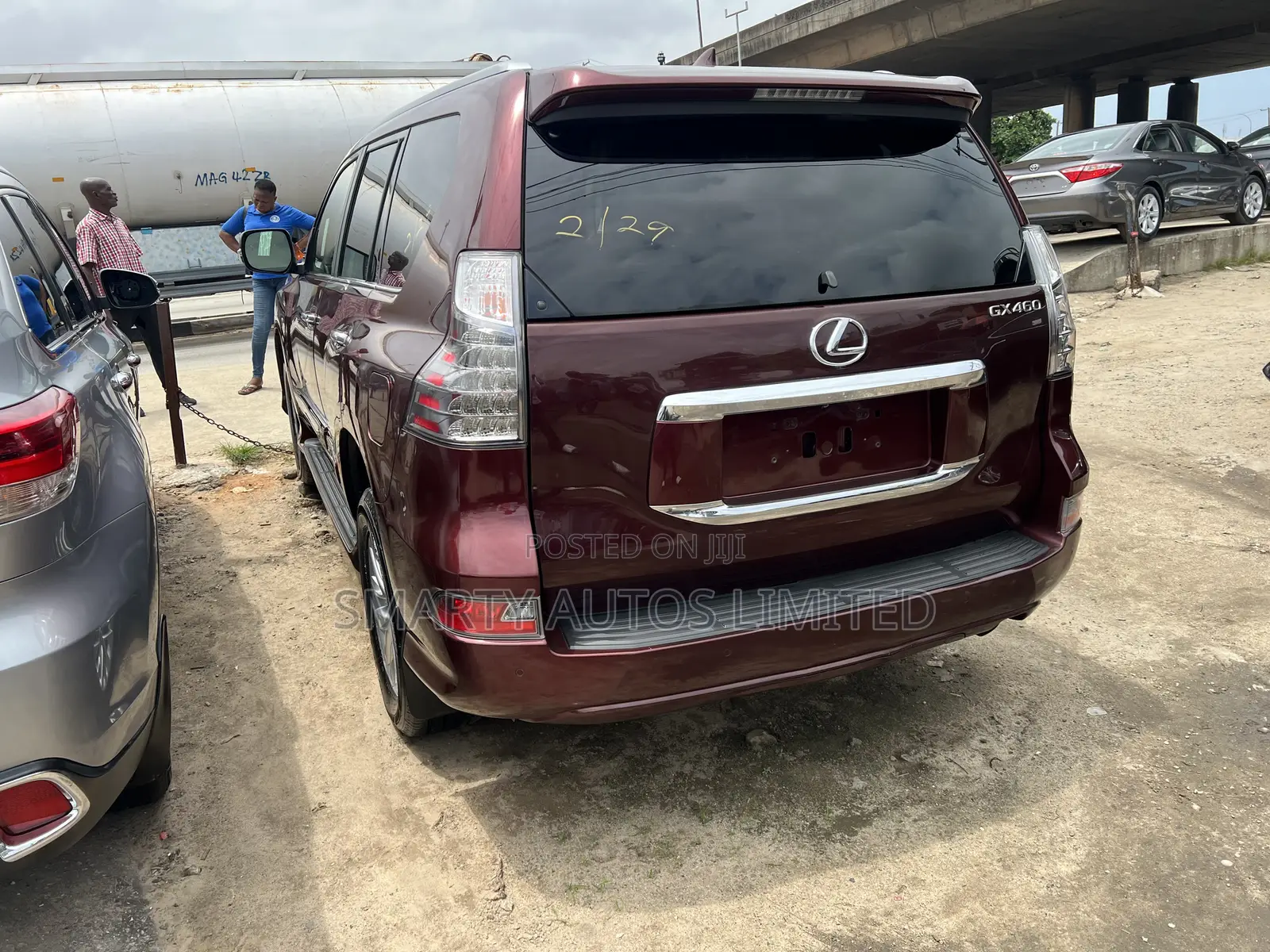 Lexus GX 2017 Burgundy