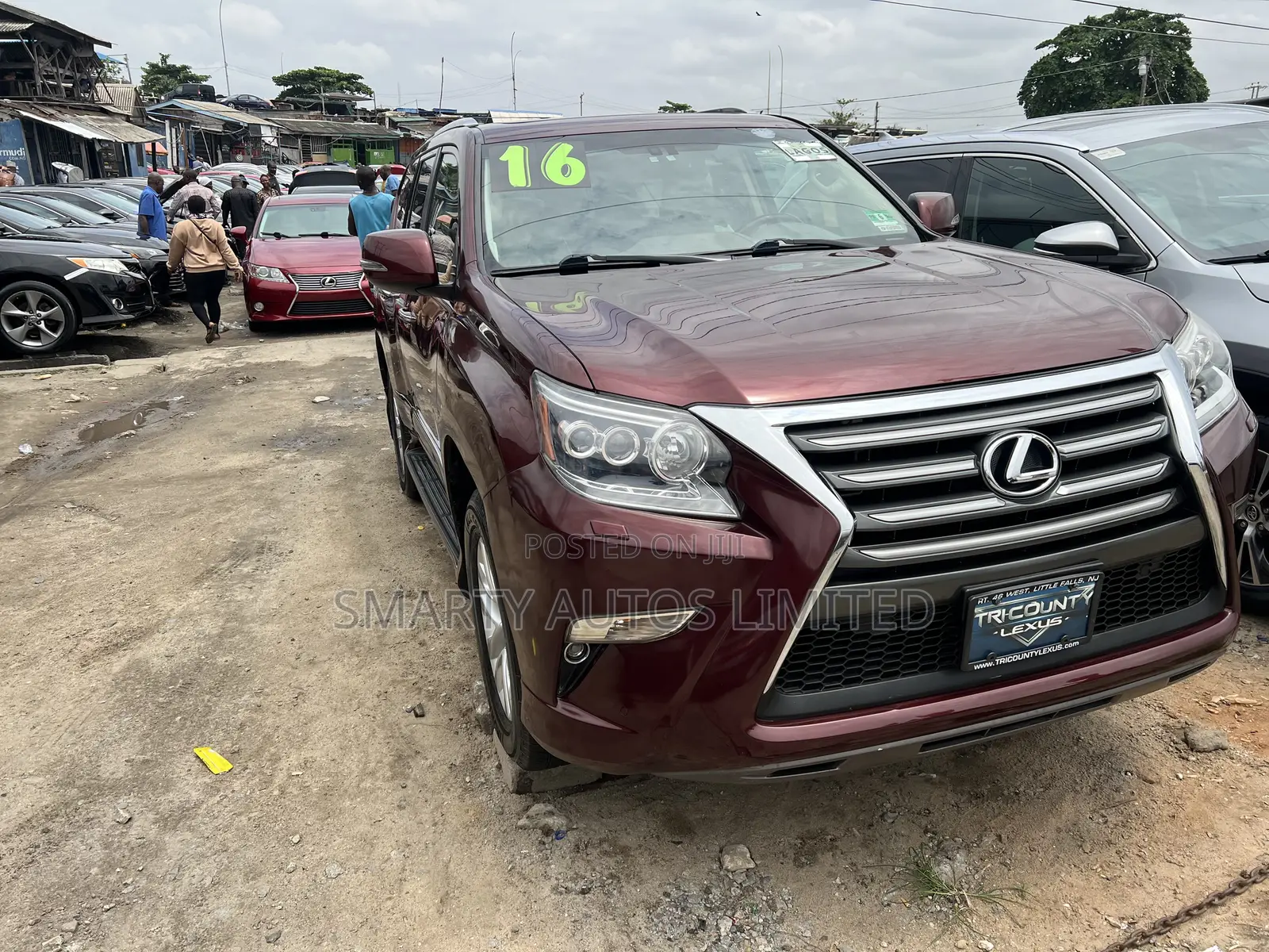 Lexus GX 2017 Burgundy
