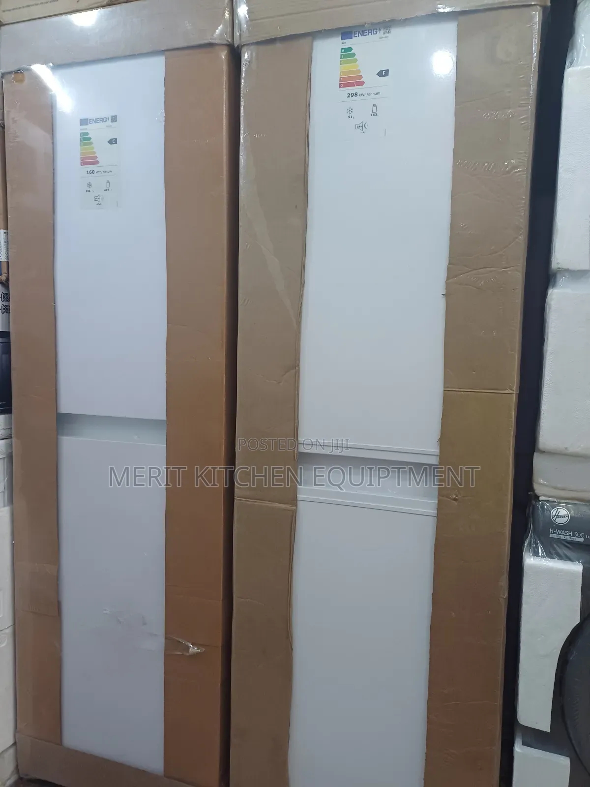 Cabinet Fridge And Freezer