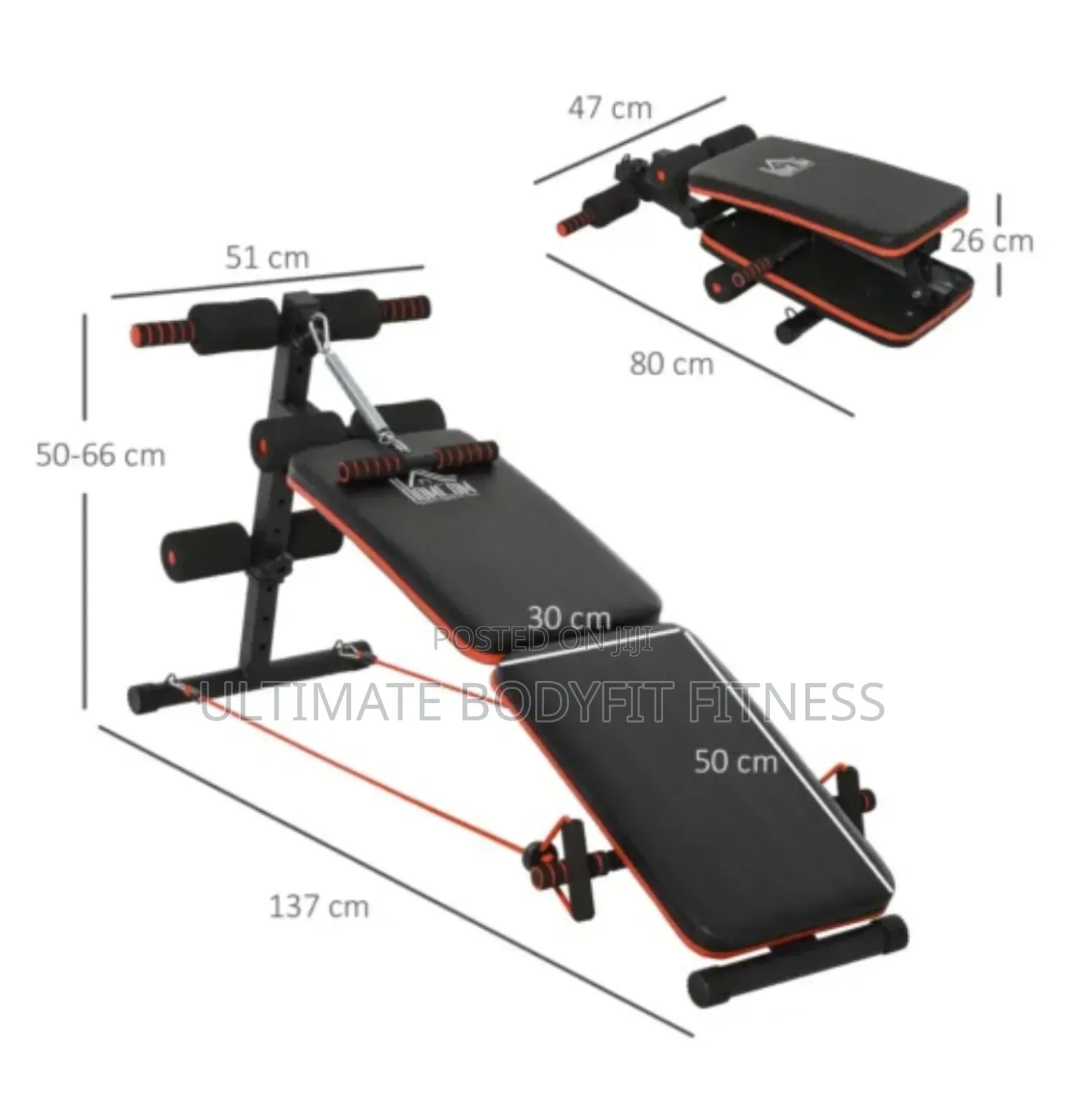 Brand New Cruve Foldable Sit Up Bench
