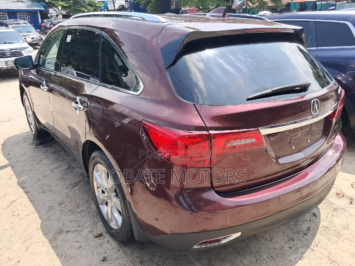 Acura MDX Base SH-AWD 2017 Red