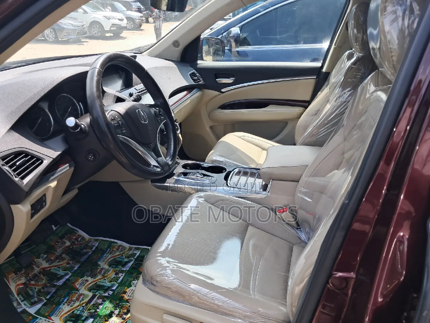 Acura MDX Base SH-AWD 2017 Red