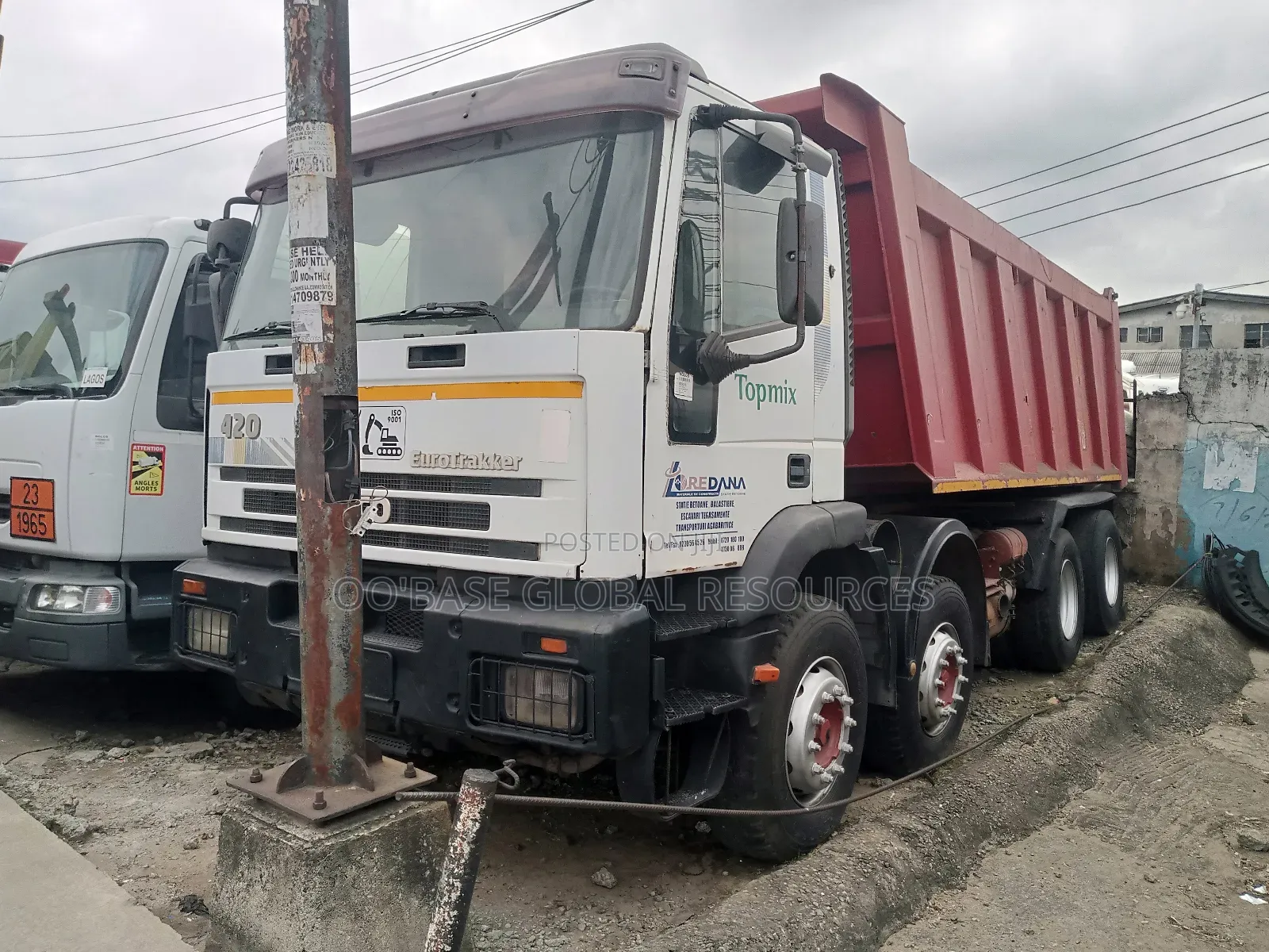 Foreign Used Iveco Dump Truck