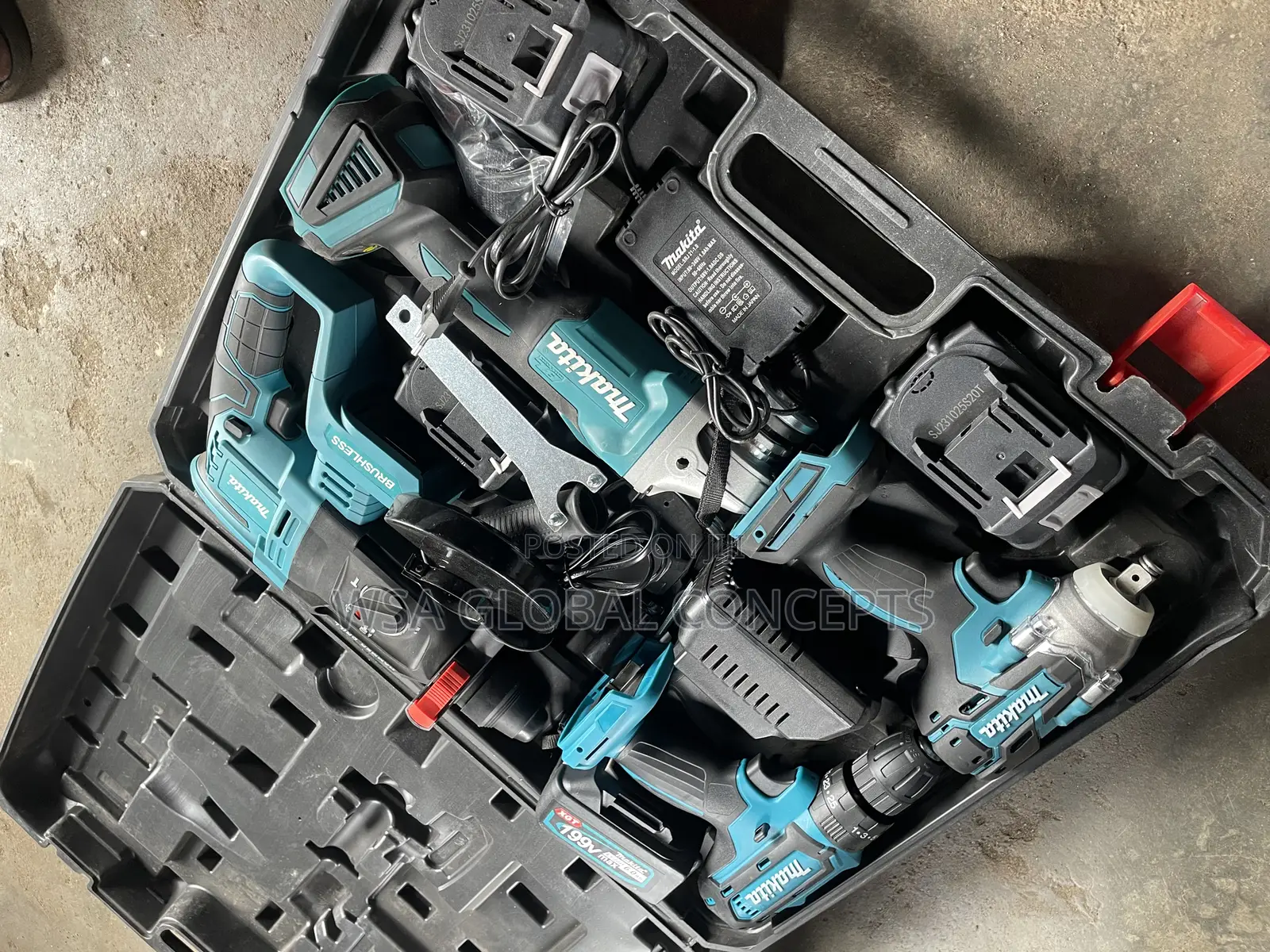 4in1 Makita Angle Grinder,Impact Wrench,Hammer,Screw