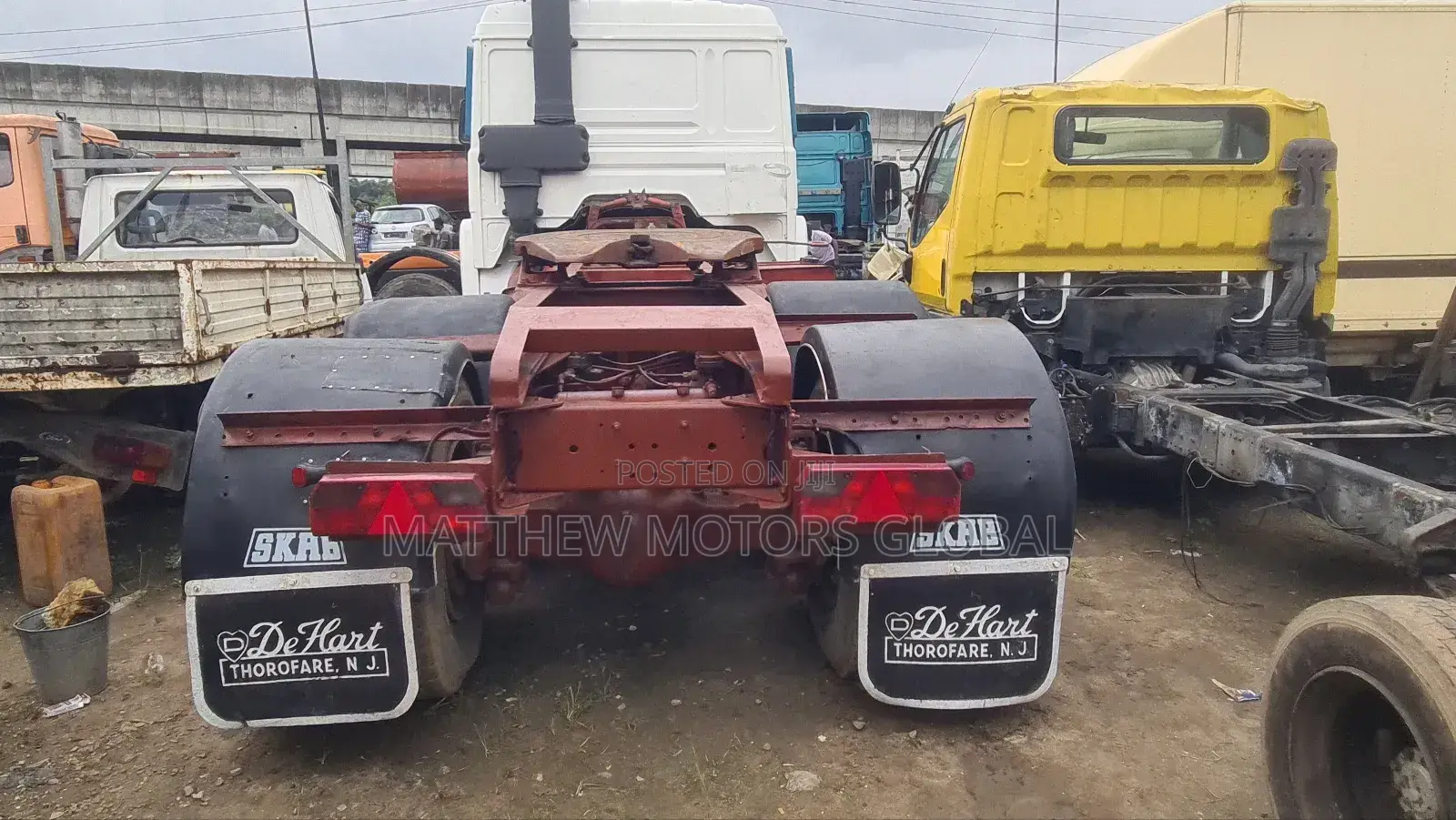 Foreign Used Iveco 10 Tires Trailer Head 196-30