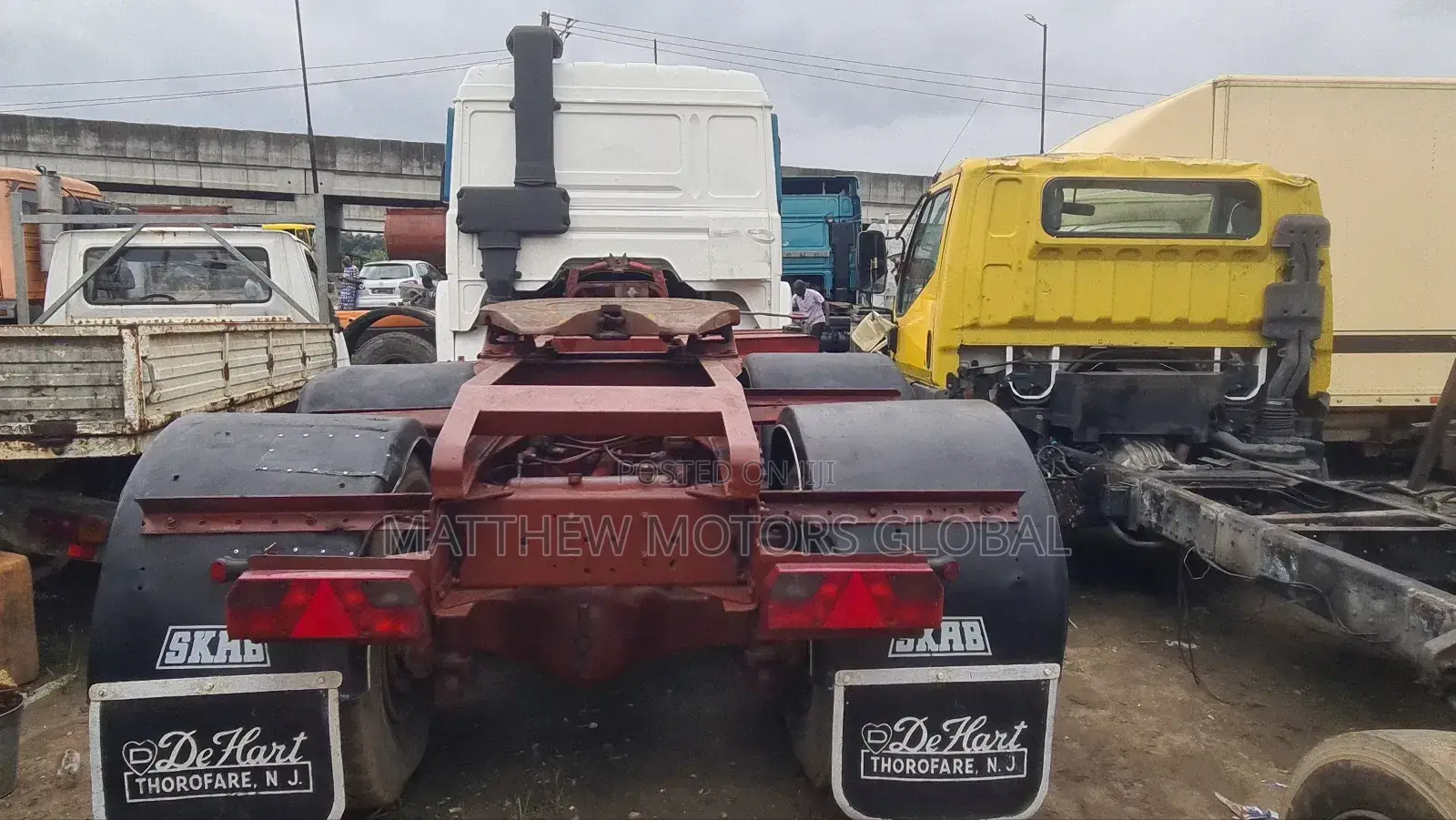 Foreign Used Iveco 10 Tires Trailer Head 196-30