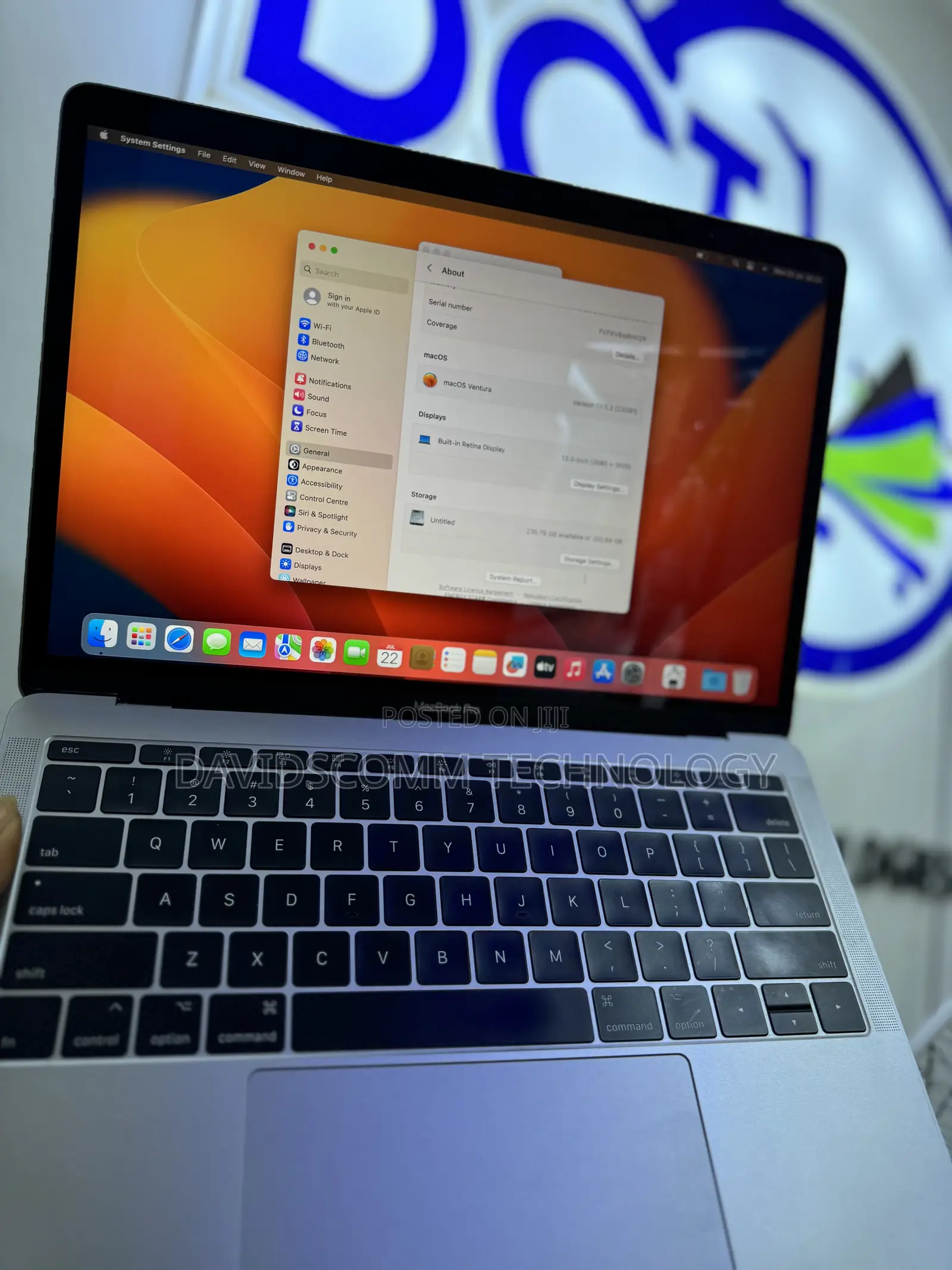 Laptop Apple MacBook Pro 2017 16GB Intel Core i5 SSD 256GB