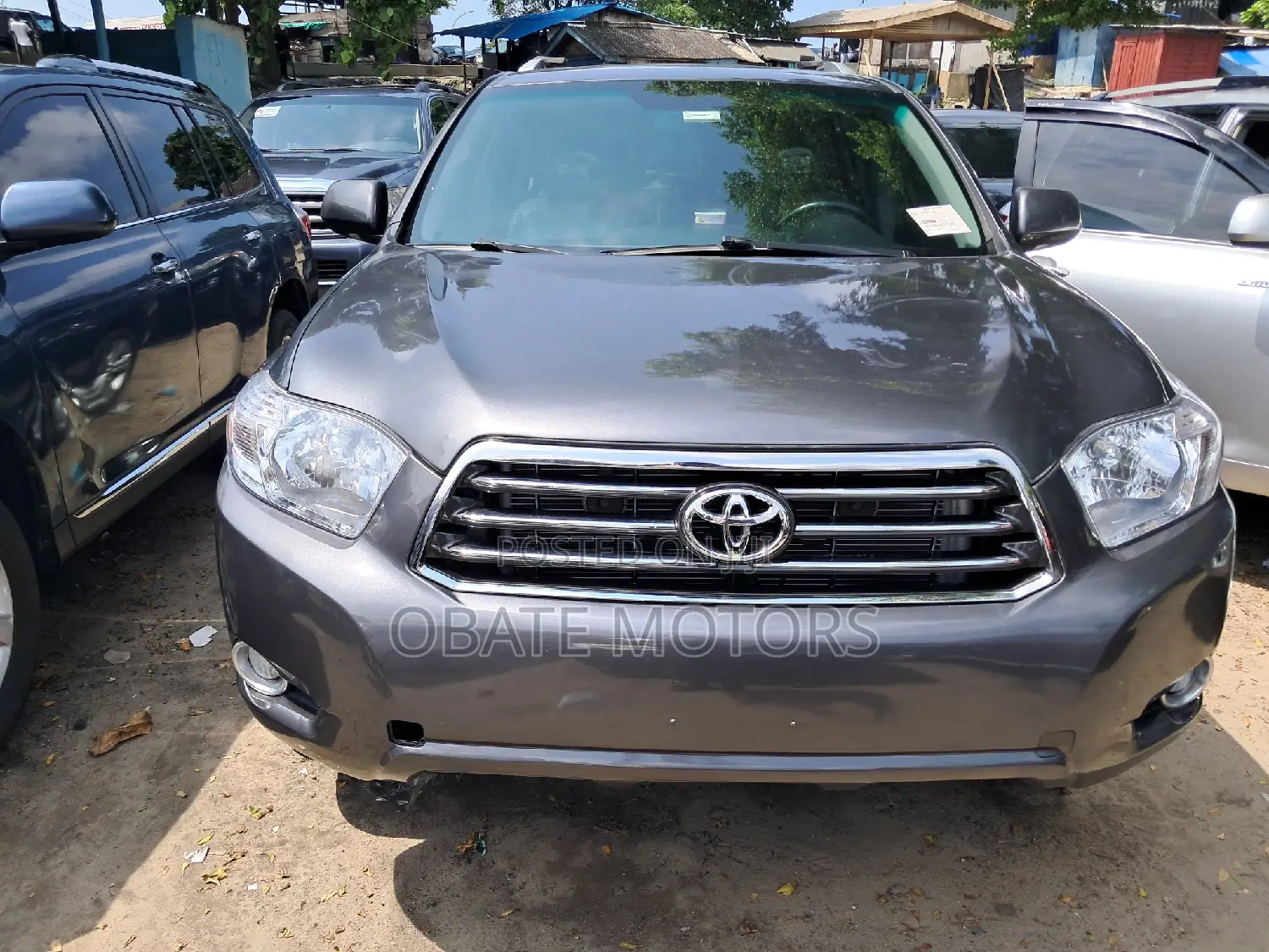 Toyota Highlander Limited 2010 Gray