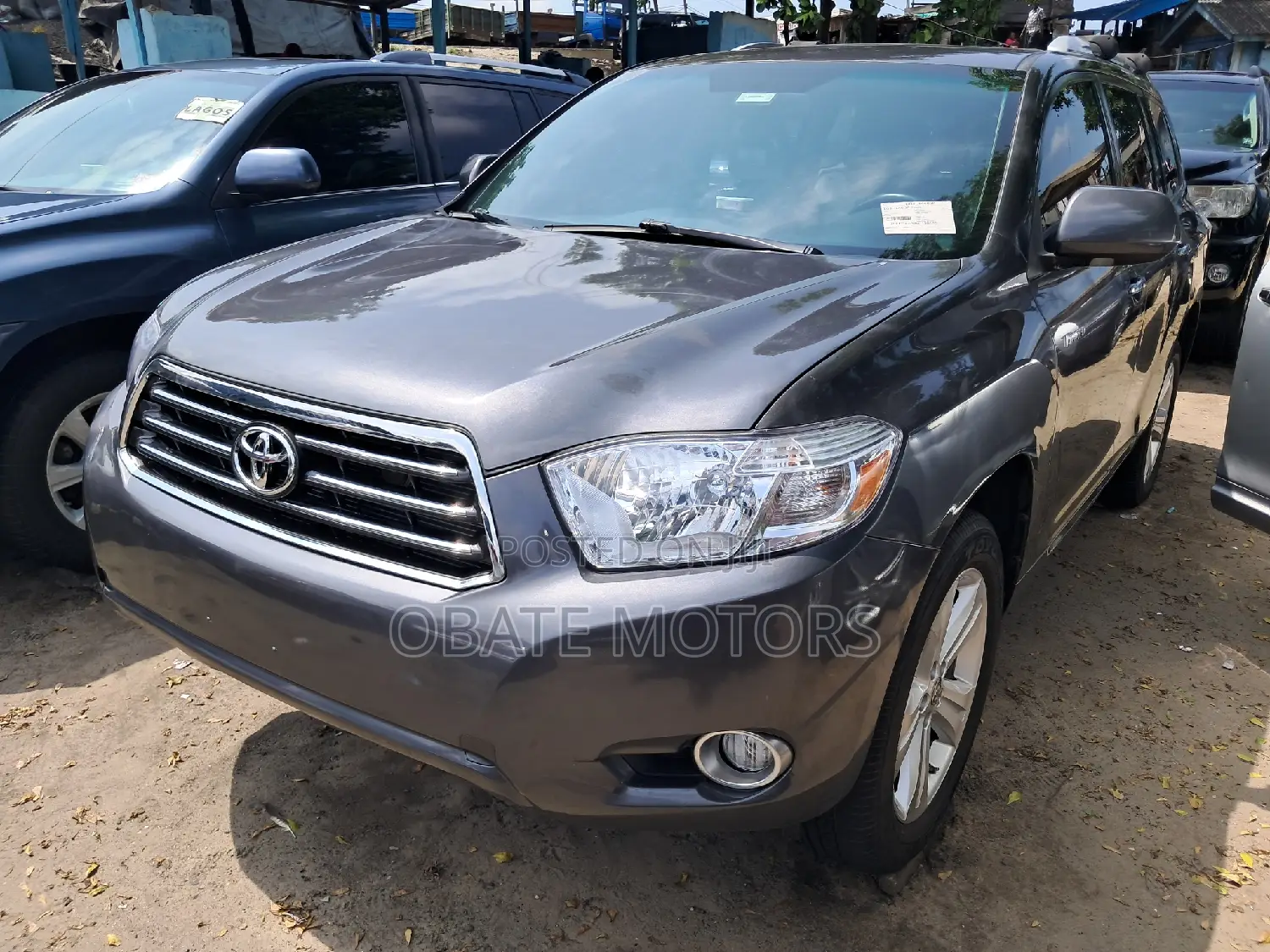 Toyota Highlander Limited 2010 Gray