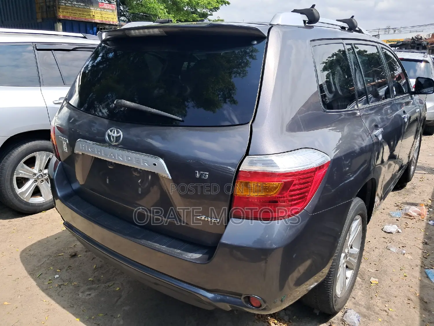 Toyota Highlander Limited 2010 Gray
