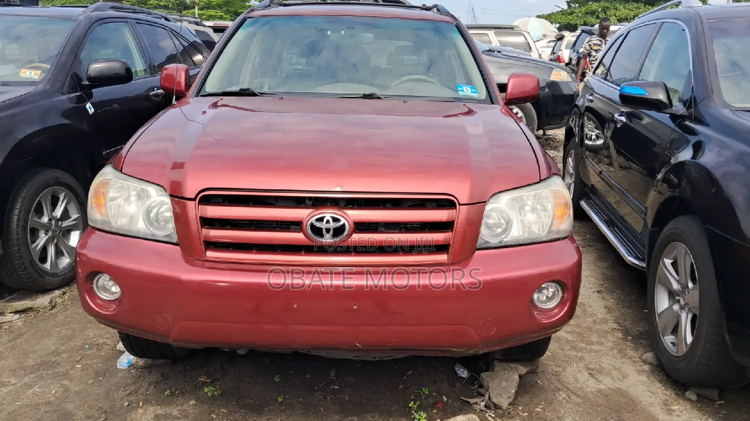 Toyota Highlander Limited V6 2006 Red