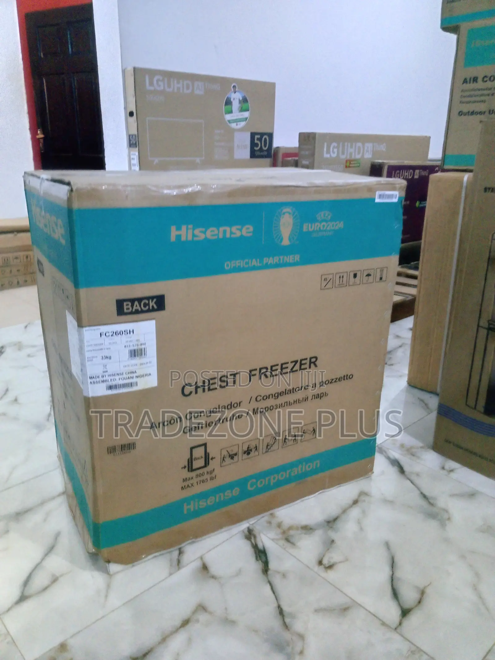 Top Quality Hisense 198ltrs Single Door Chest Freezer