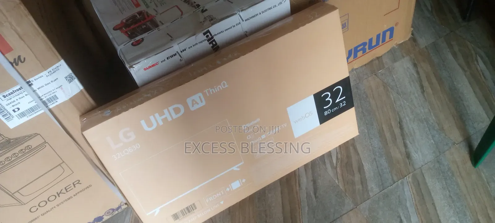 New in LG 32" Frameless Smart Television+Youtube-32lq630