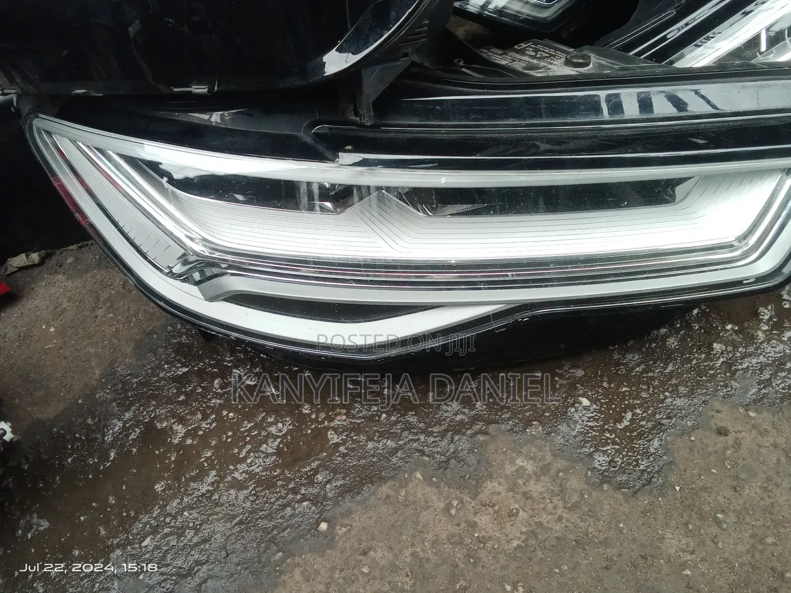 Headlights Audi A6 2017