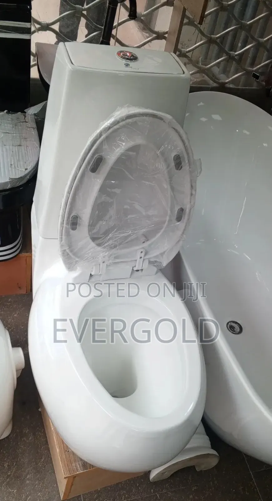 Egg Shape Executive Water Closet With Wash Hand Basin