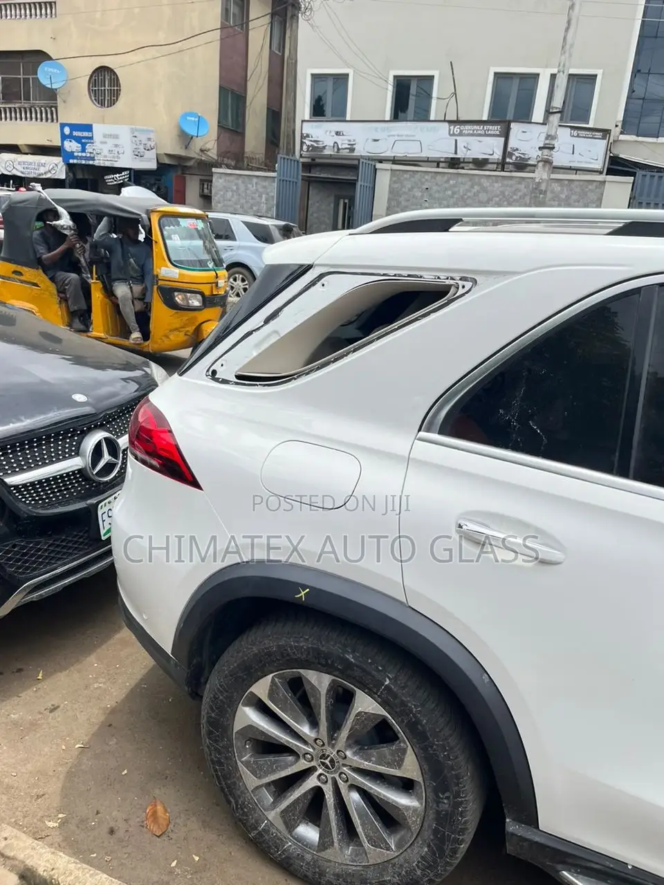Mercedes ML 167 2022 Rear Vent Glass Available