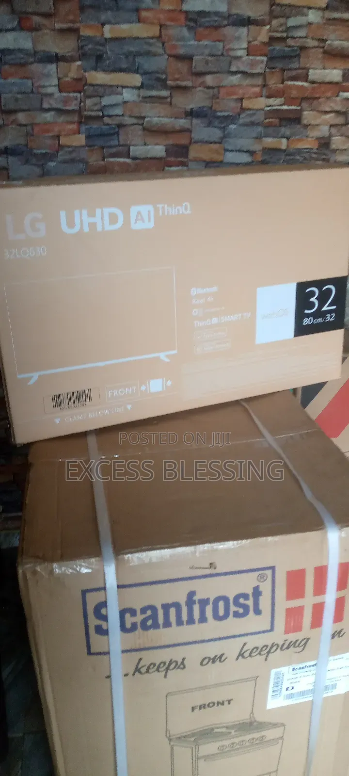Brand New LG Frameless 32" Sma+Mira-Cast-32lq630