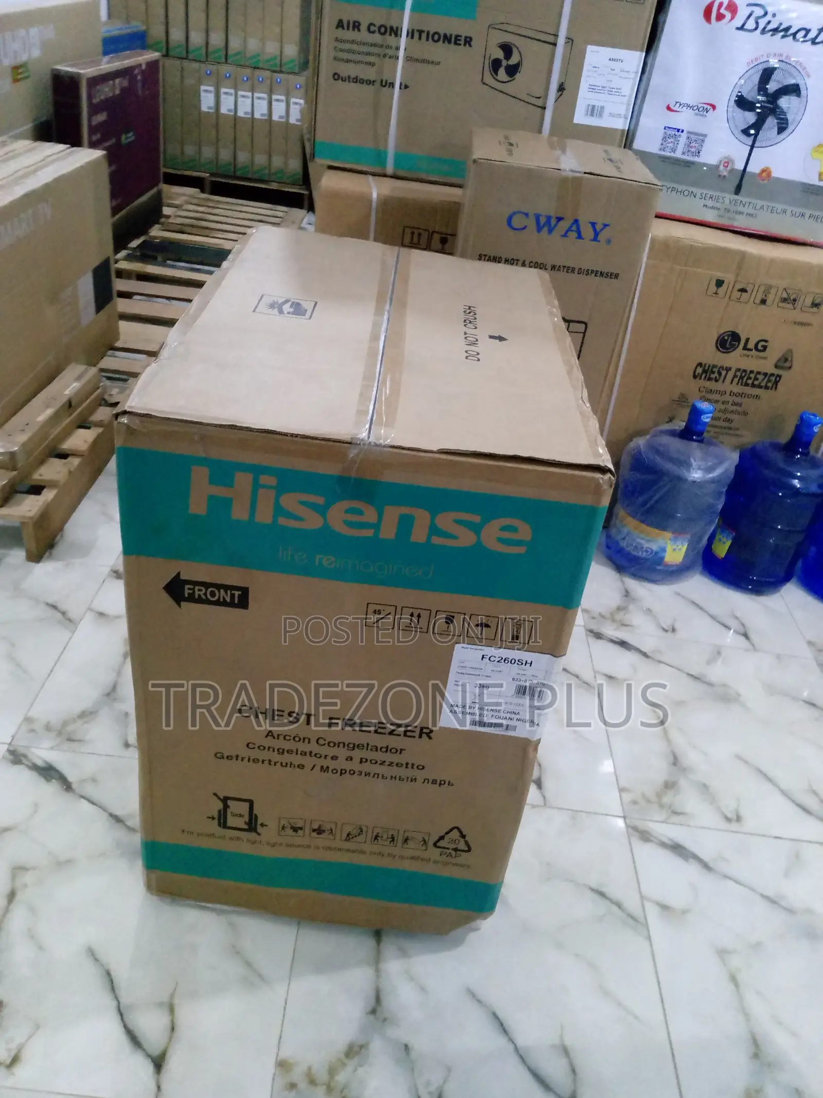 Top Quality Fc260sh Hisense 200ltrs Chest Freezer