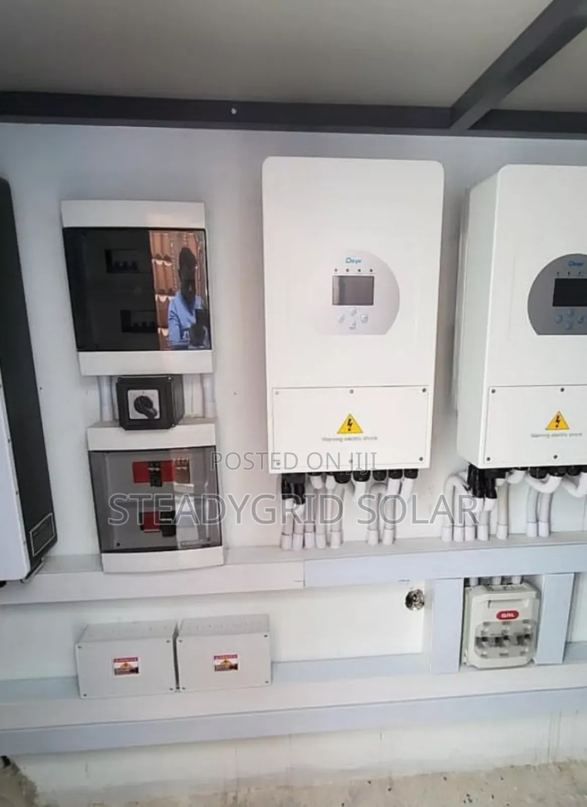 Powerfully Installed 30kva Deye Hybrid Solar Inverter System