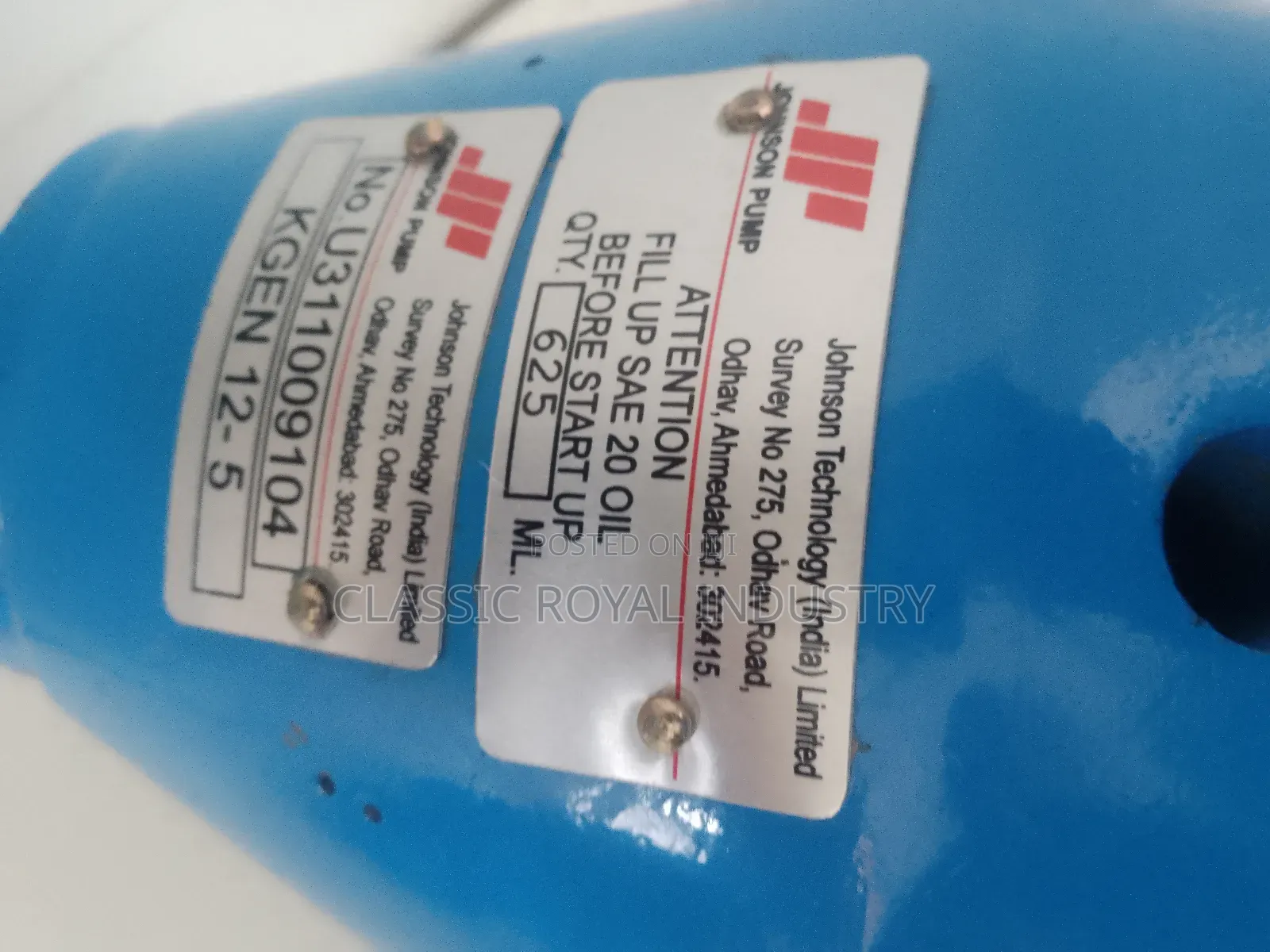 Brand New Original Johnson Pump