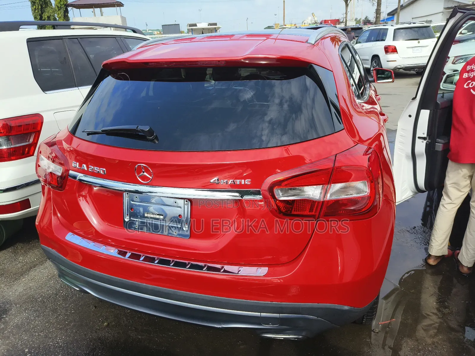 Mercedes-Benz GLA-Class 2015 Red