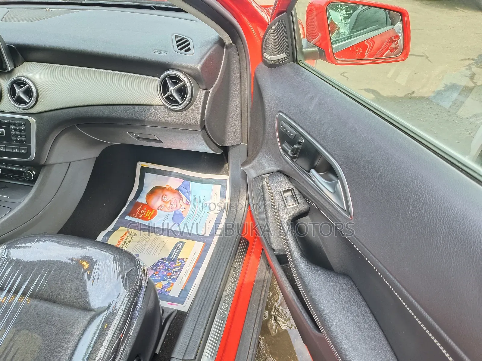 Mercedes-Benz GLA-Class 2015 Red