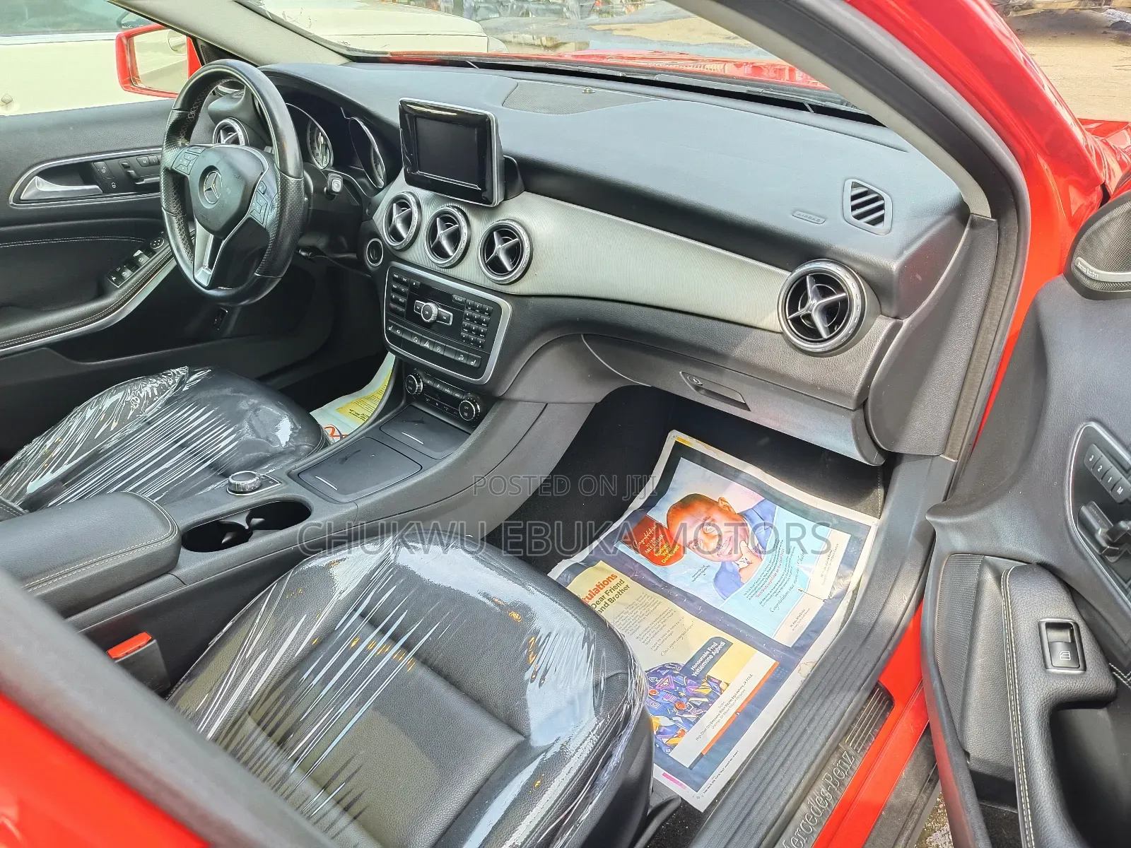Mercedes-Benz GLA-Class 2015 Red