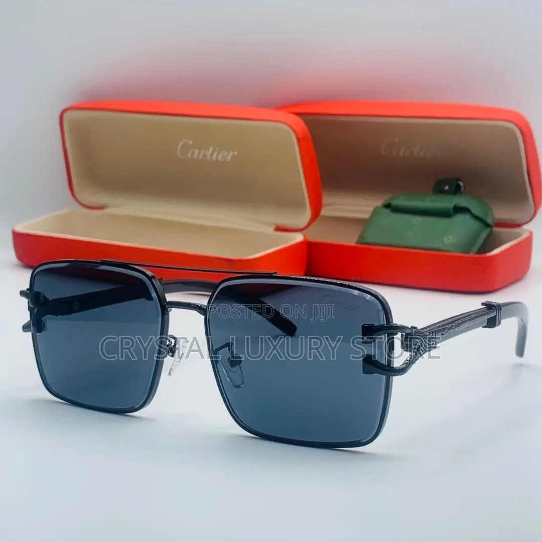 Cartier Quality Luxury Unisex Sunglasses