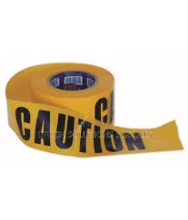 Safety Tape "Caution" Yellow