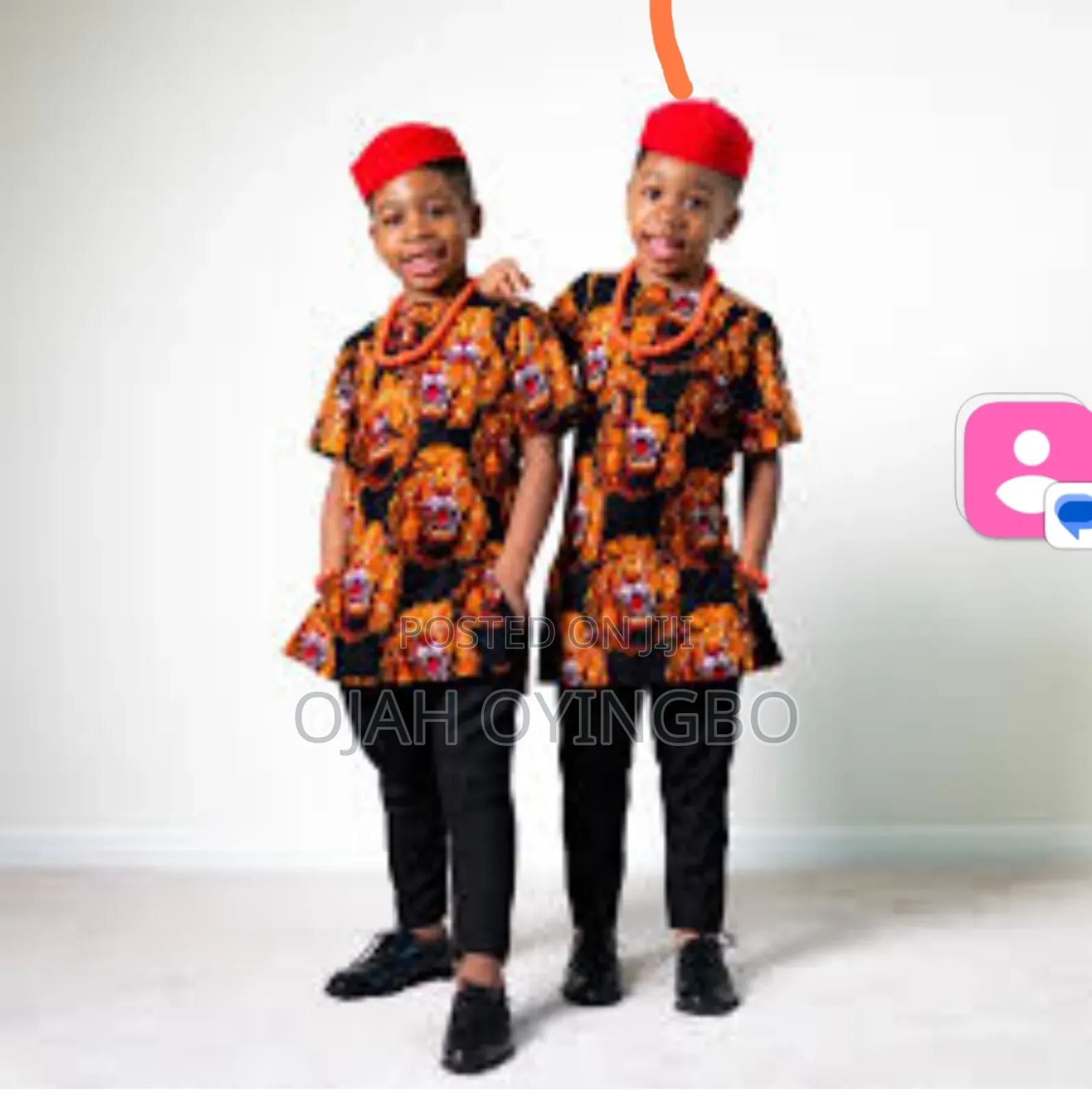 Adorn Your Kids in Igbo Elegance!