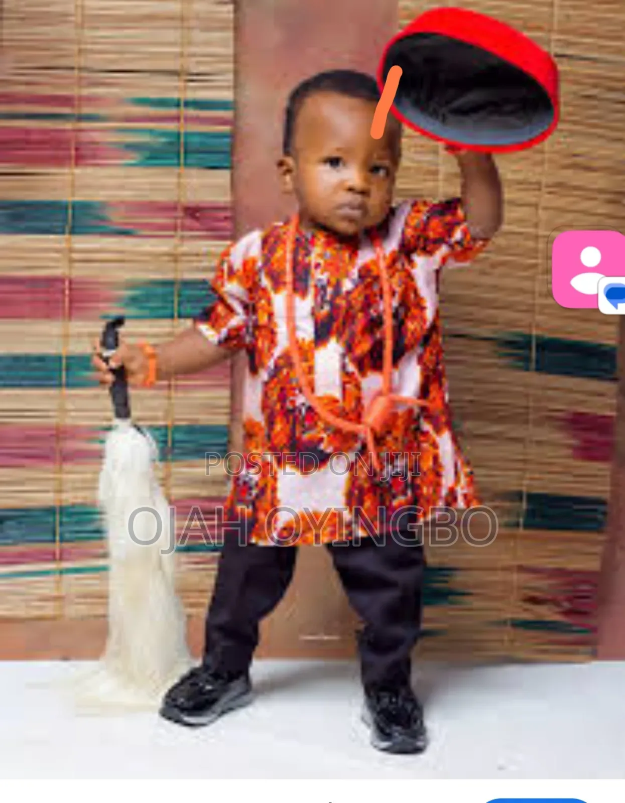 Adorn Your Kids in Igbo Elegance!