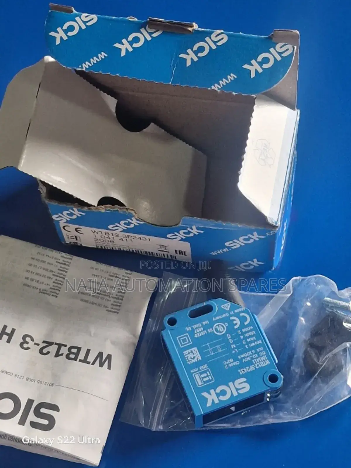 SICK - WTB12-3P2431 PHOTOELECTRIC SENSOR | 1041 411