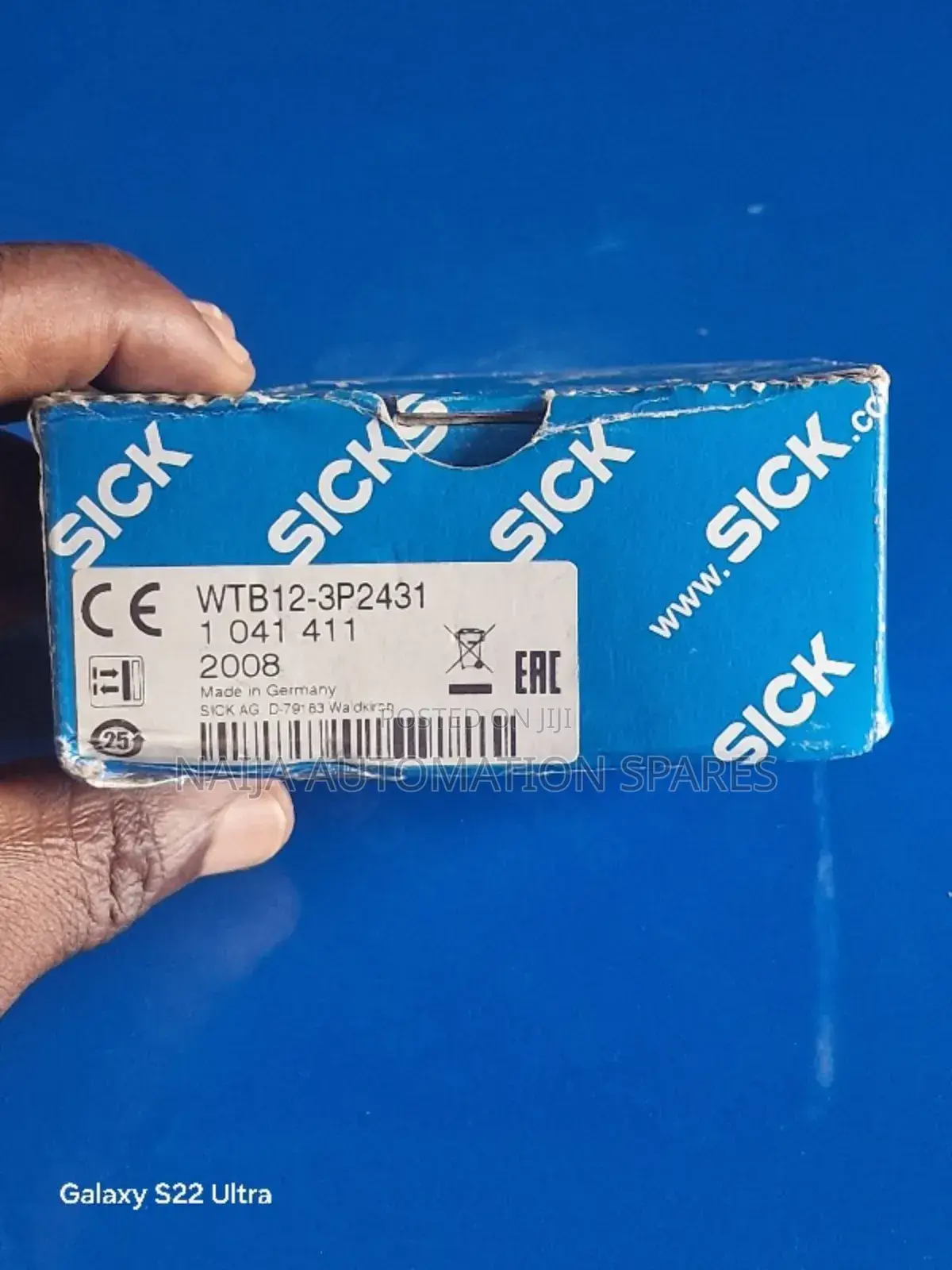 SICK - WTB12-3P2431 PHOTOELECTRIC SENSOR | 1041 411
