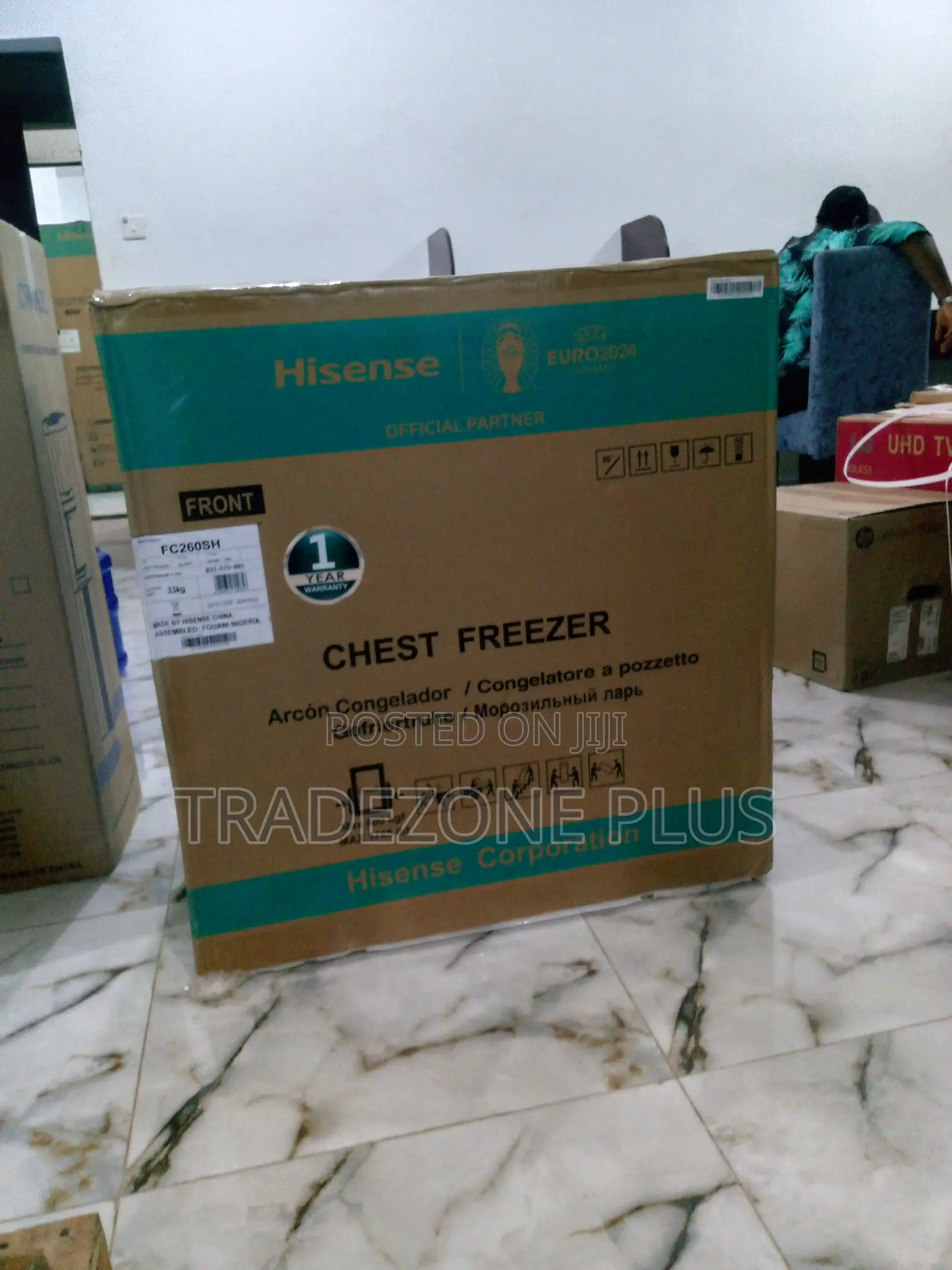 Reliable Hisense Chest Freezer 198ltrs