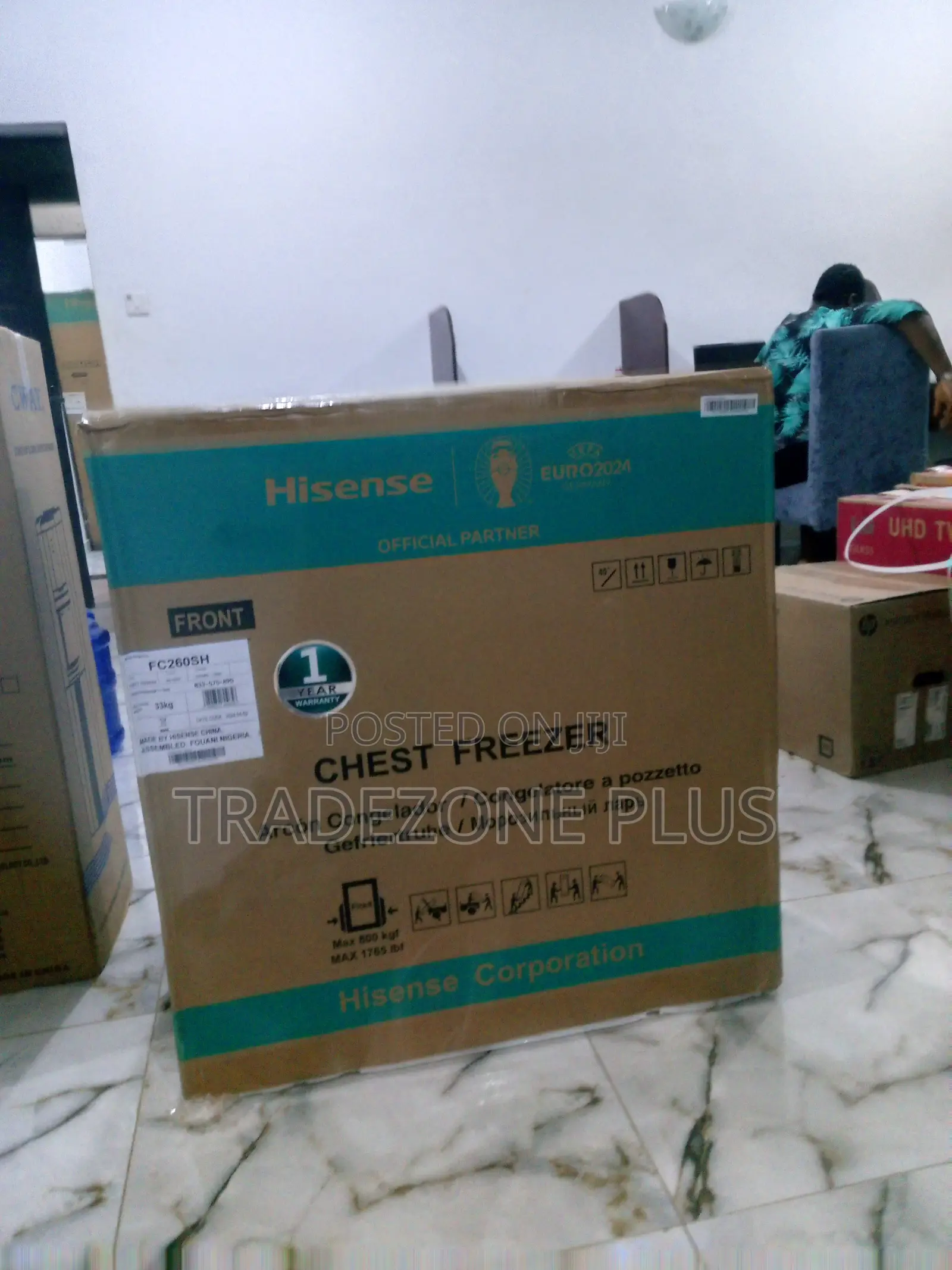 Reliable FRZ Fc260sh Hisense Single Door Chest Freezer