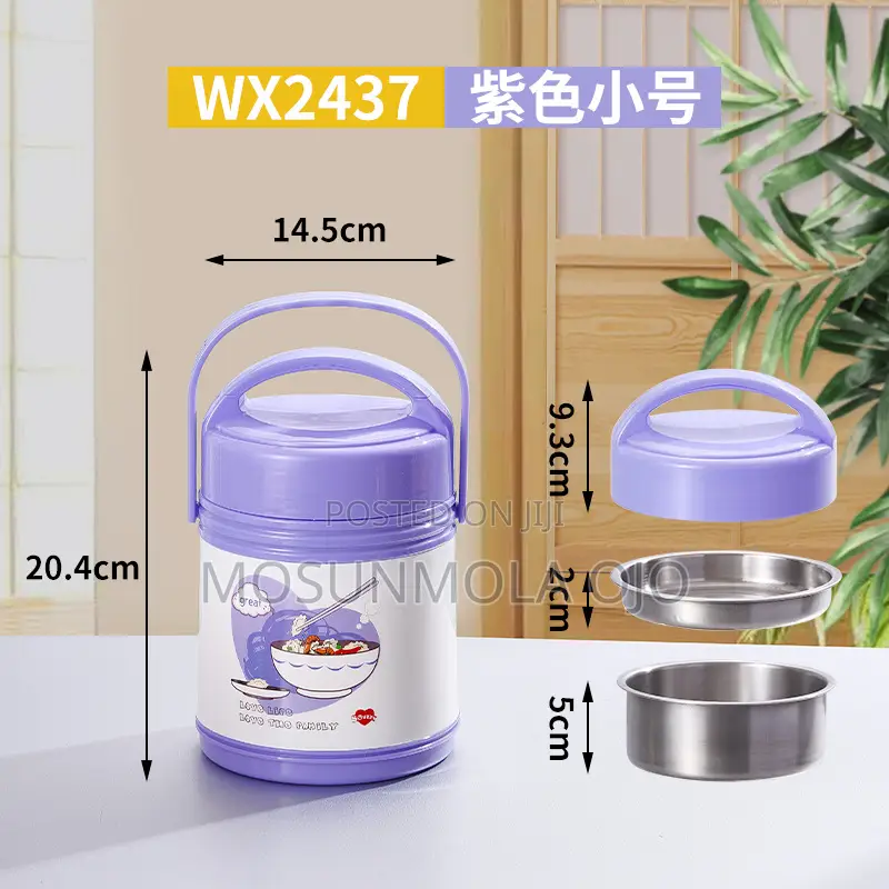 Bpa-Free Three-Layer Insulation Lunch Box
