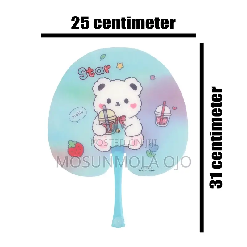 Cartoon Cute Handheld Fan Children Gift