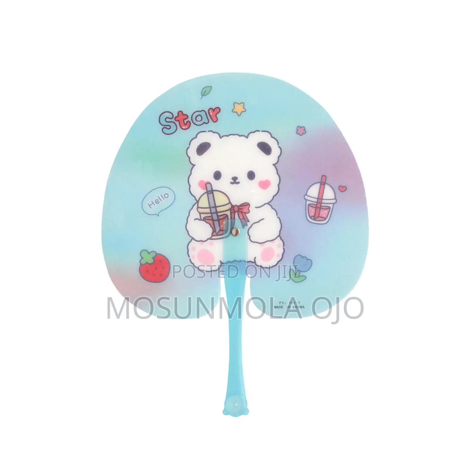 Cartoon Cute Handheld Fan Children Gift